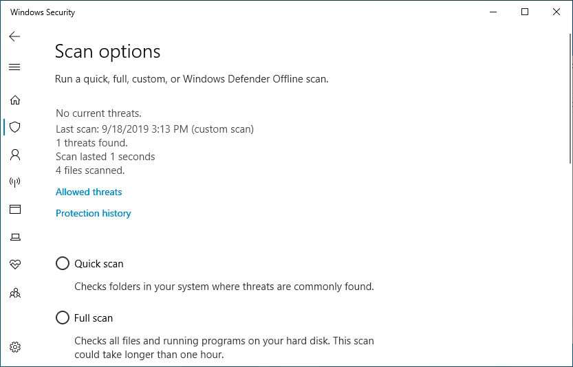 Kötü Amaçlı Yazılımlara Karşı Klasörü Taramak için Windows Defender Nasıl Kullanılır