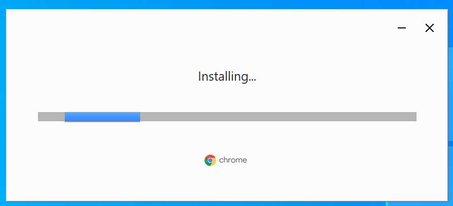 Google Chrome'u Yükleme