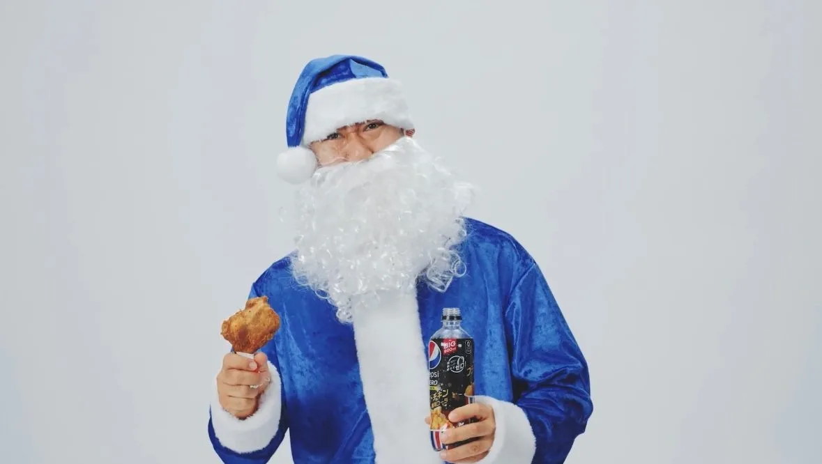 Japonya Noel Pepsi kızarmış tavuk kola