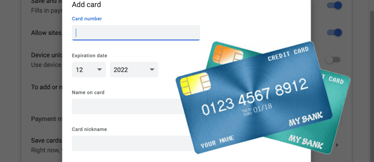 Kayıtlı Kredi Kartı Numarasını Chrome’da Görüntüleme