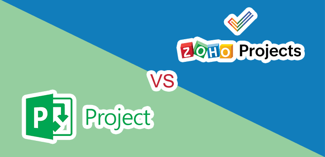 Zoho Projeleri ve Microsoft Projesi