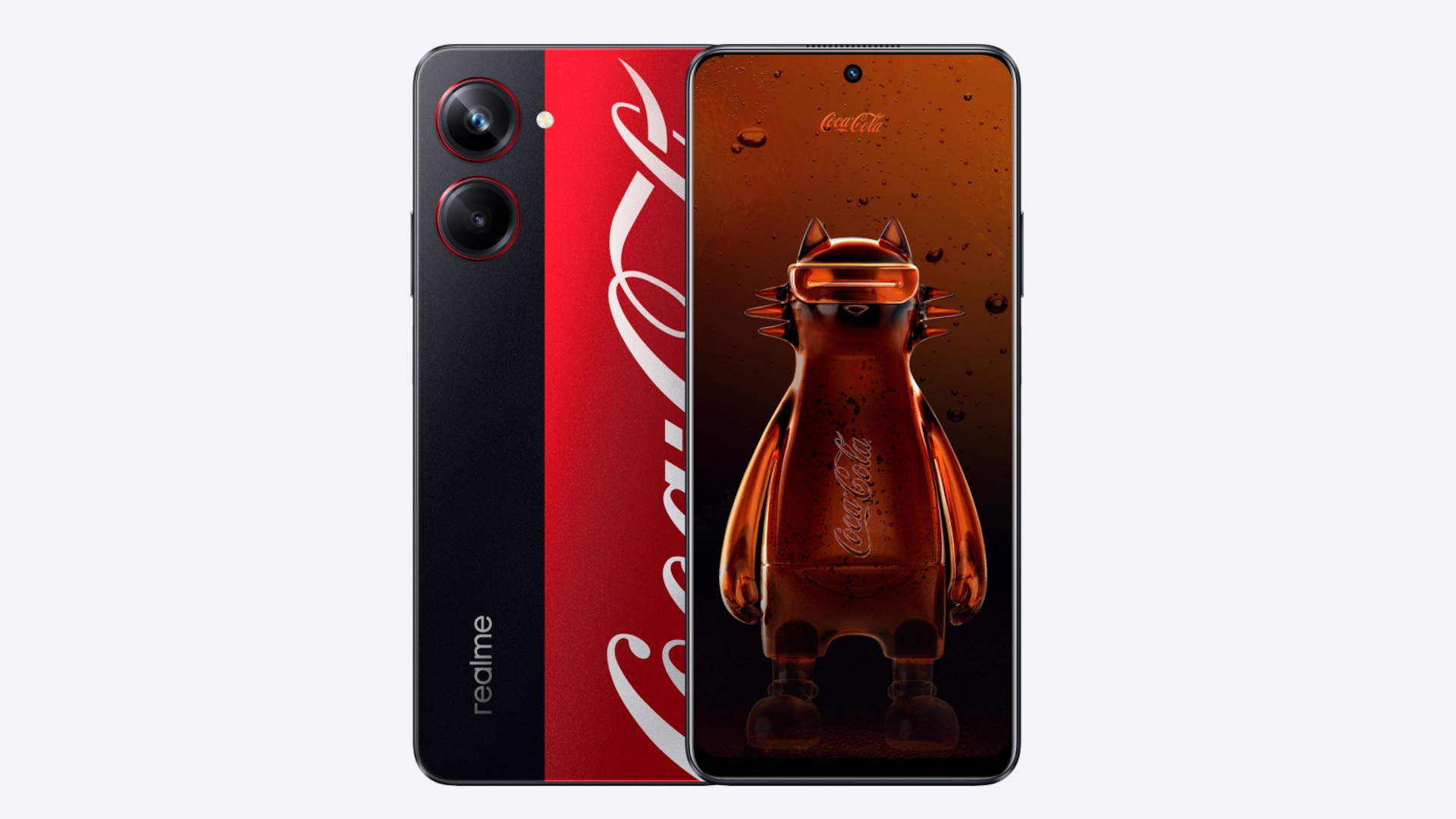 Realme Coca Cola Phone yeniden boyutlandırılıyor