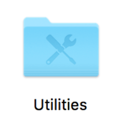 Mac Utilities Klasörü simgesi