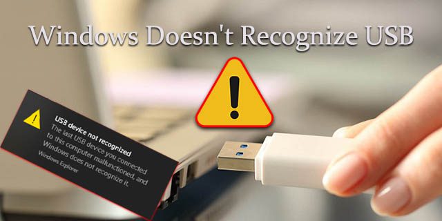 Windows USB’yi Tanımıyor – Nasıl Düzeltilir