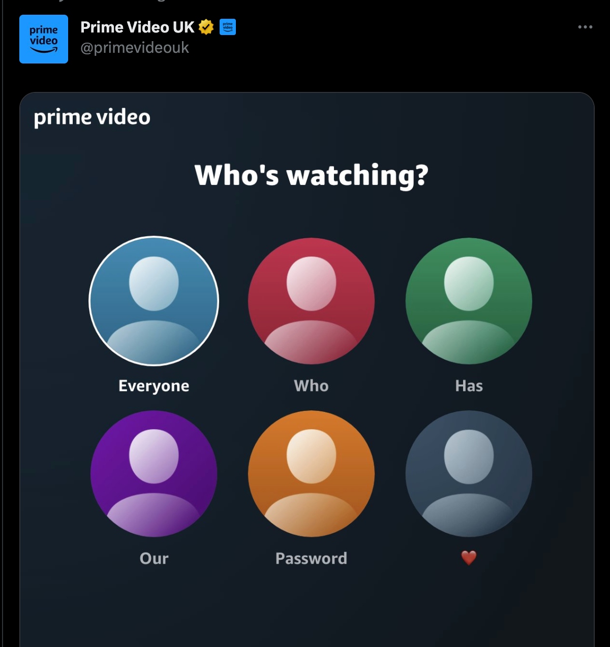 Amazon Prime Video, Netflix ile alay ediyor