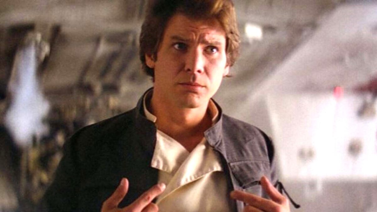 Harrison Ford Star Wars: The Empire Strikes Back'de Han Solo rolünde