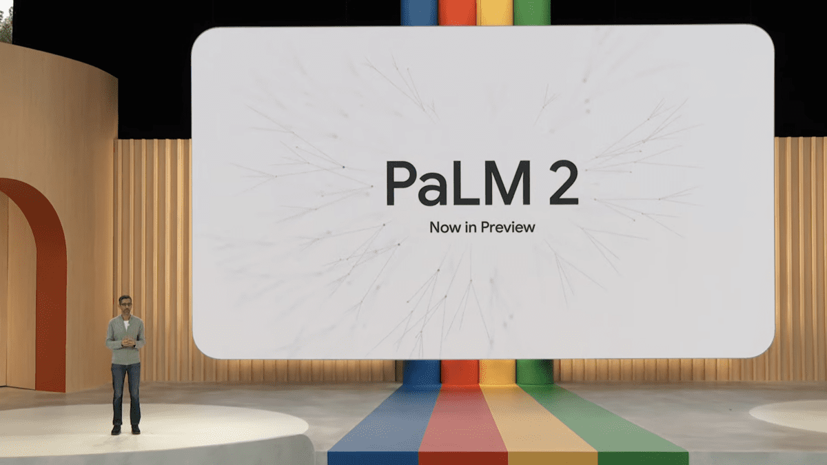 Google I/O 2023, PaLM 2 büyük dil modelini tanıttı