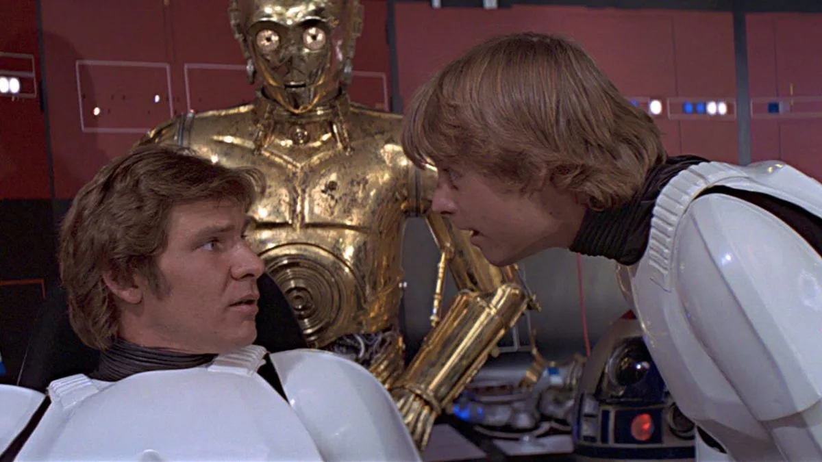 Star Wars'ta Han Solo ve Luke Skywalker