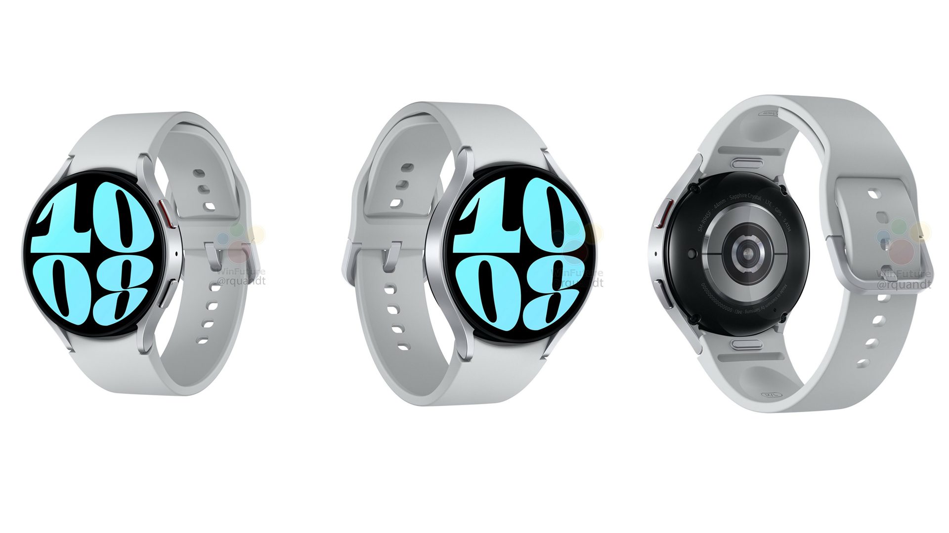 Samsung Galaxy Watch 6 baskı görüntüleri renkleri gösteriyor - Teknory