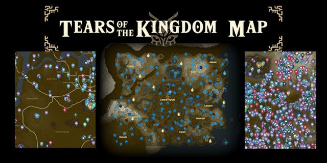 Krallığın Gözyaşları İnteraktif Haritalar