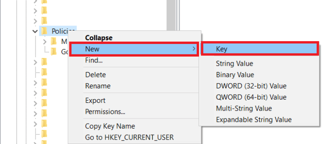 Windows Kayıt Anahtarı