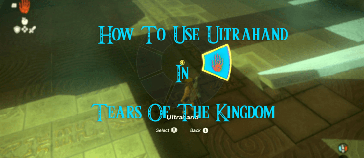 Krallığın Gözyaşlarında Ultrahand Nasıl Kullanılır?