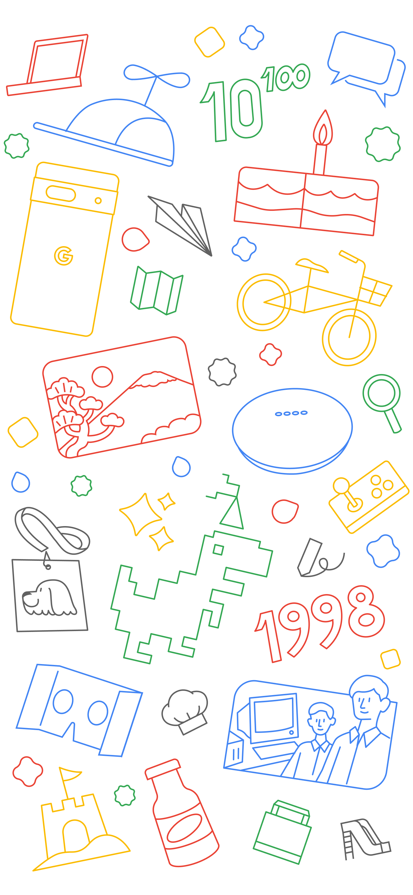 Google Duvar Kağıdı 25. Yıldönümü 1