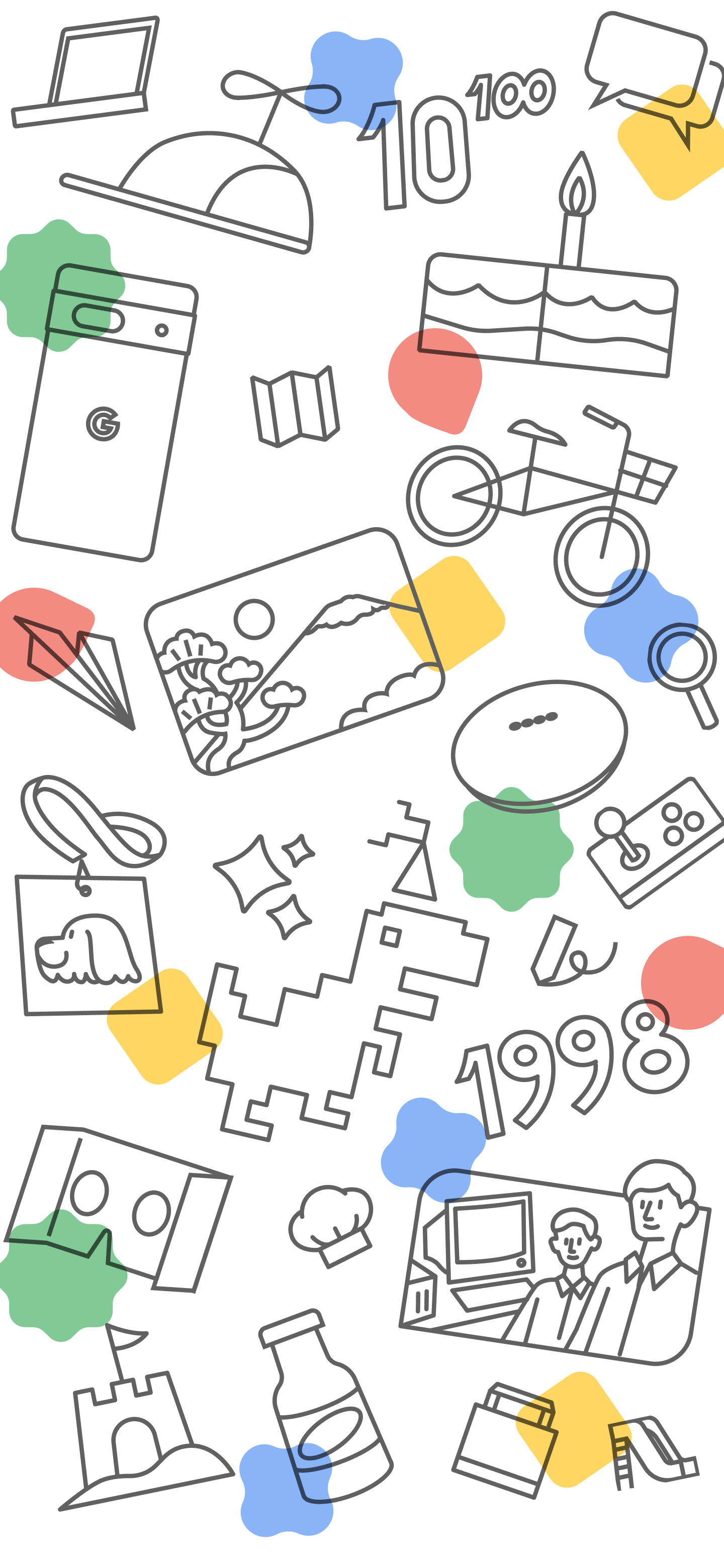 Google Duvar Kağıdı 25. Yıldönümü 2