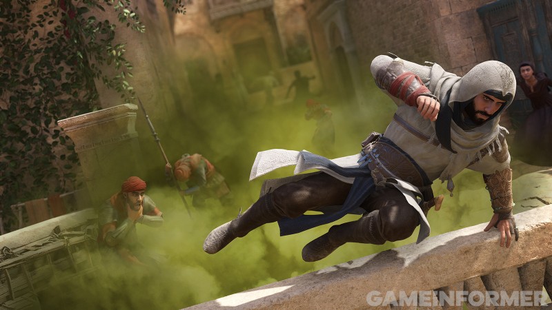 Assassin's Creed Mirage Game Informer Özel Kapak Hikayesi Yayın Merkezi Görüntüsü Ekran Görüntüsü