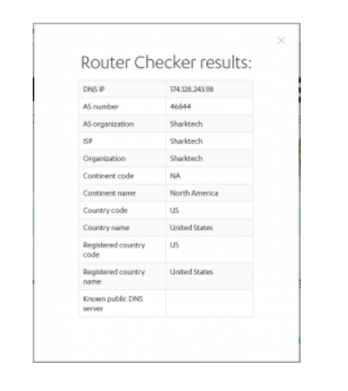 F-Secure Router Checker Tarama Sonuçları