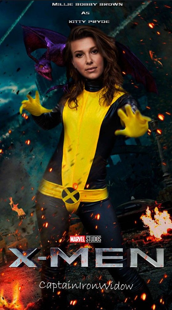 Millie Bobby Brown, Marvel Hayran Posterinde MCU’nun X-Men’ine Katılıyor