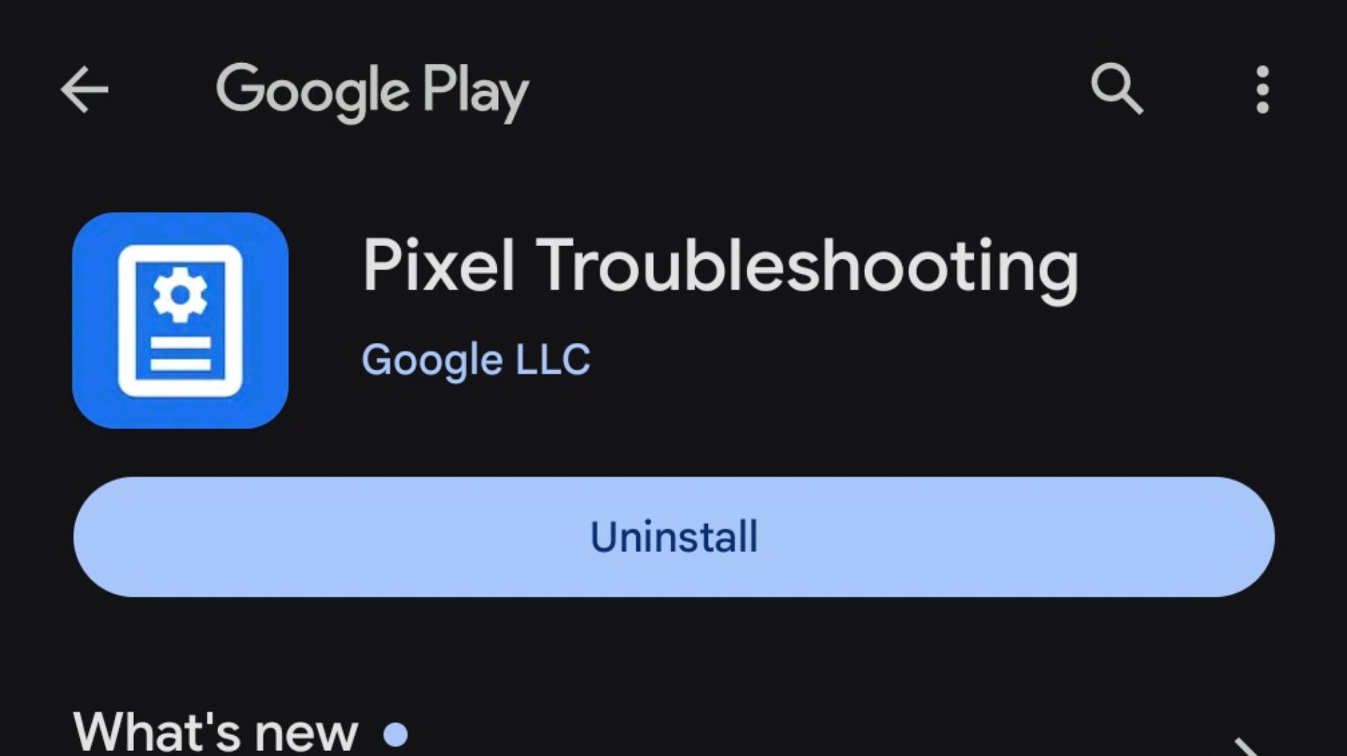 Google’ın yeni Pixel Sorun Giderme uygulaması Pixel 8 serisine geliyor