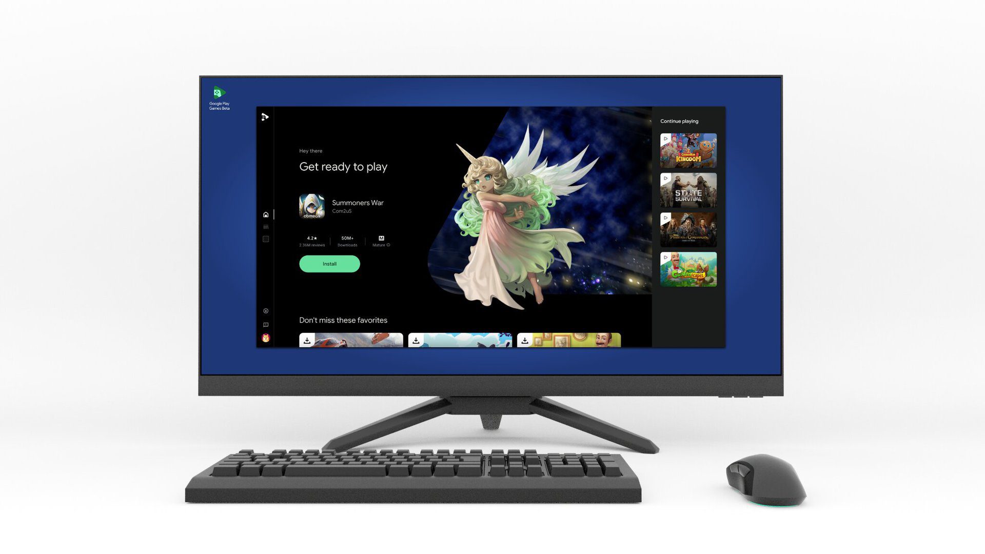PC’de Google Play Oyunlar, 4K ve konsol denetleyicileri için destek ekliyor