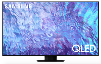 Mavi soyut sıvı ekran koruyuculu Samsung TV