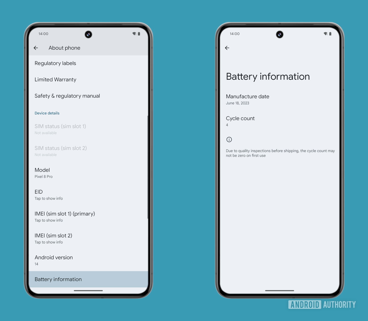 Android 14 QPR1 pil bilgisi