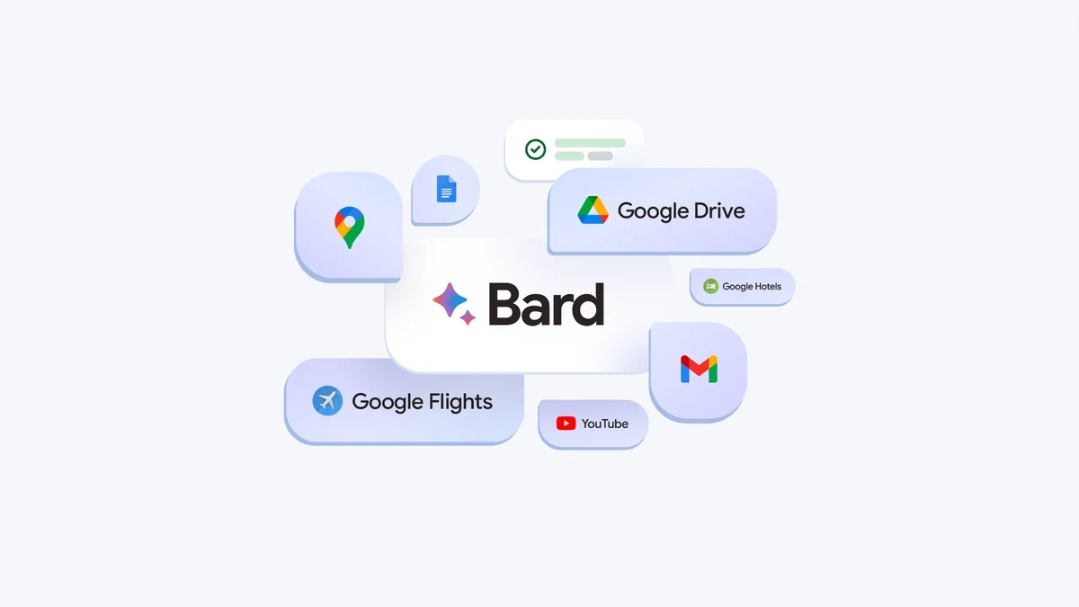 Google Bard uzantıları