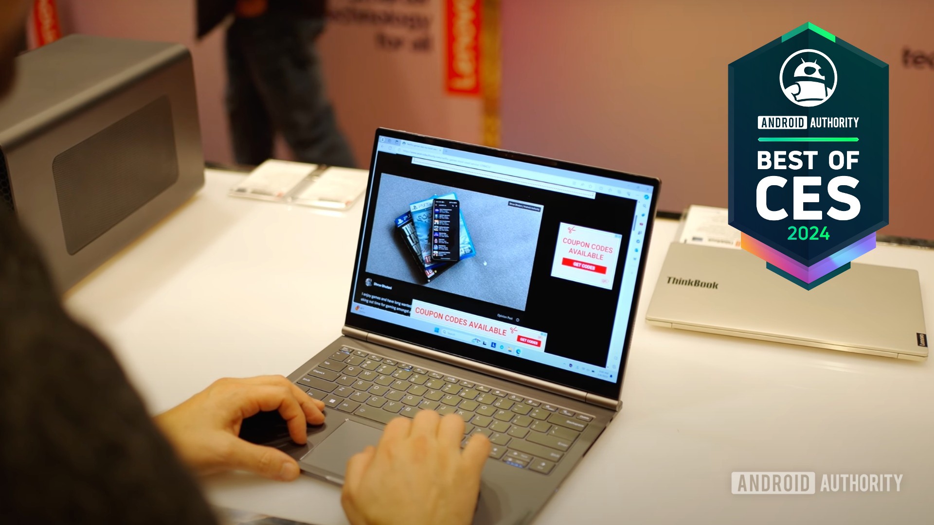 Lenovo ThinkBook Plus Gen 5 Hybrid ces 2024'ün en iyileri