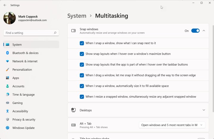 Windows 11 anlık yardım seçeneklerinde ekran nasıl bölünür