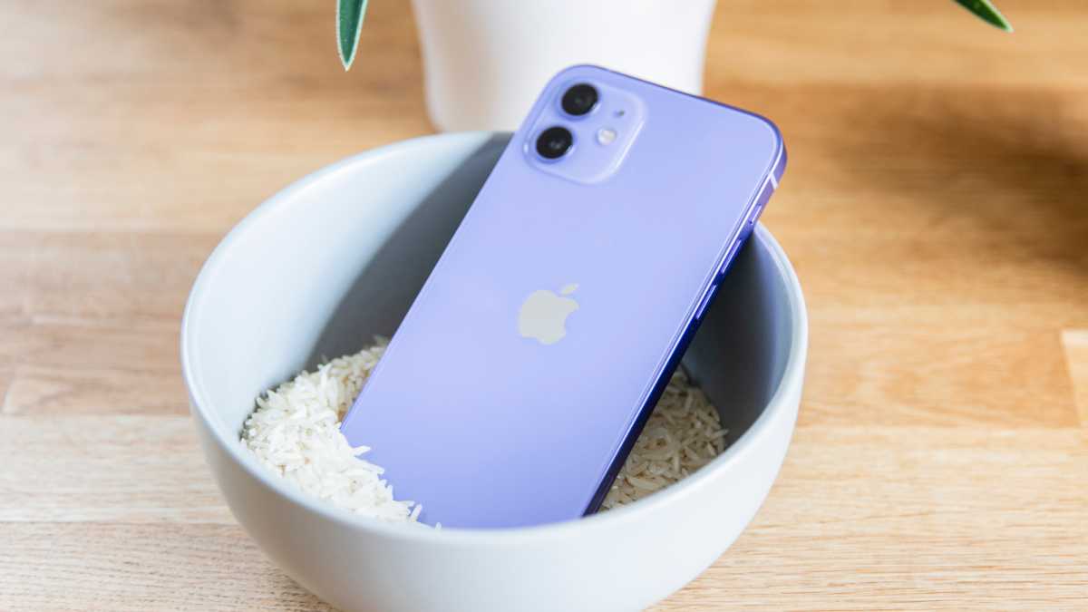 iPhone’un su hasarı nasıl giderilir: pirinç ve diğer numaralarla suyu çıkarın